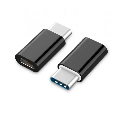 Перехідник Cablexpert A-USB2-CMmF-01, USB Type-C (Micro USB розетка)